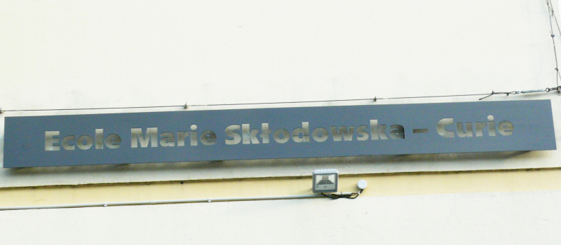 L'école Marie Sklodowska-Curie inaugurée