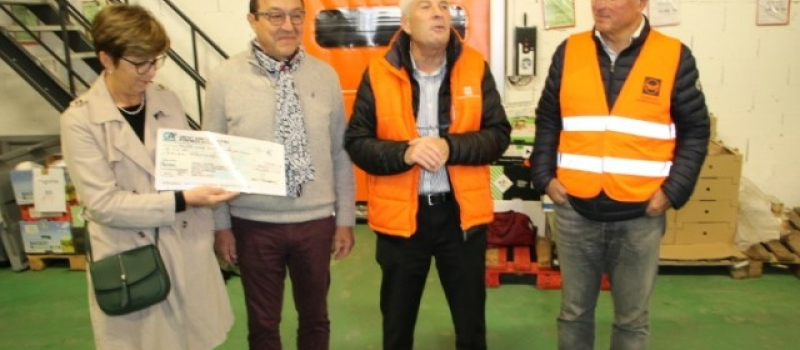 Le Père Noël est passé à la Banque Alimentaire