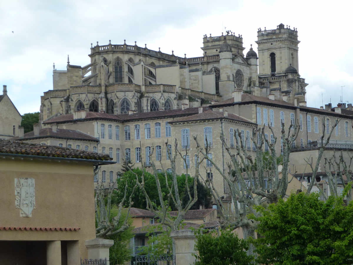 La cathédrale d'Auch en avril 2019 - Photo ED