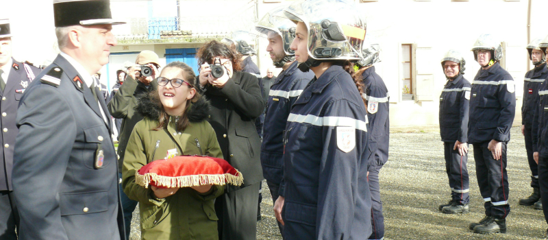 Passation de commandement et remise de médailles chez les sapeurs-pompiers jégunois.