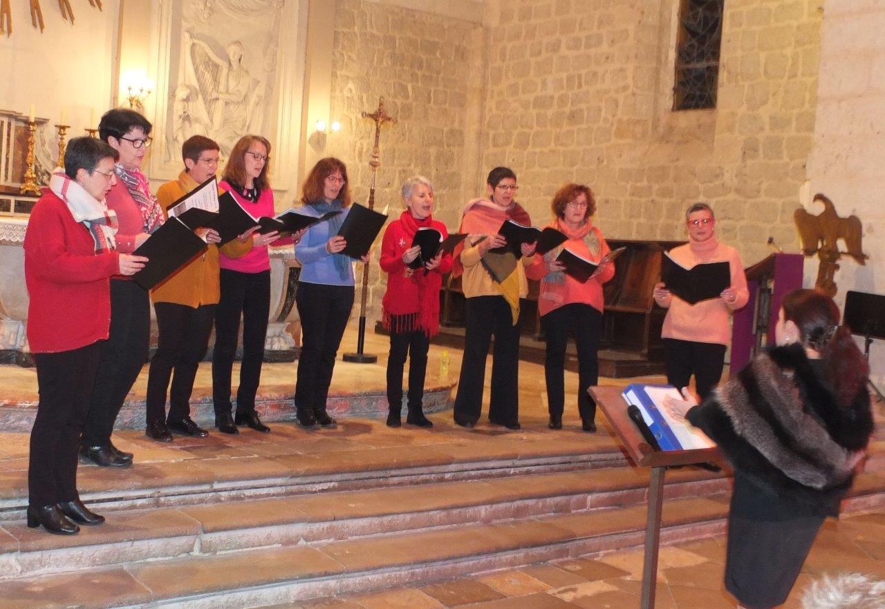 Isabelle de Vaugirard dirige le groupe vocal Entr’Elles