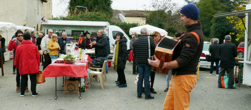 Retour en images sur le marché de Noël et sur l'école de musique