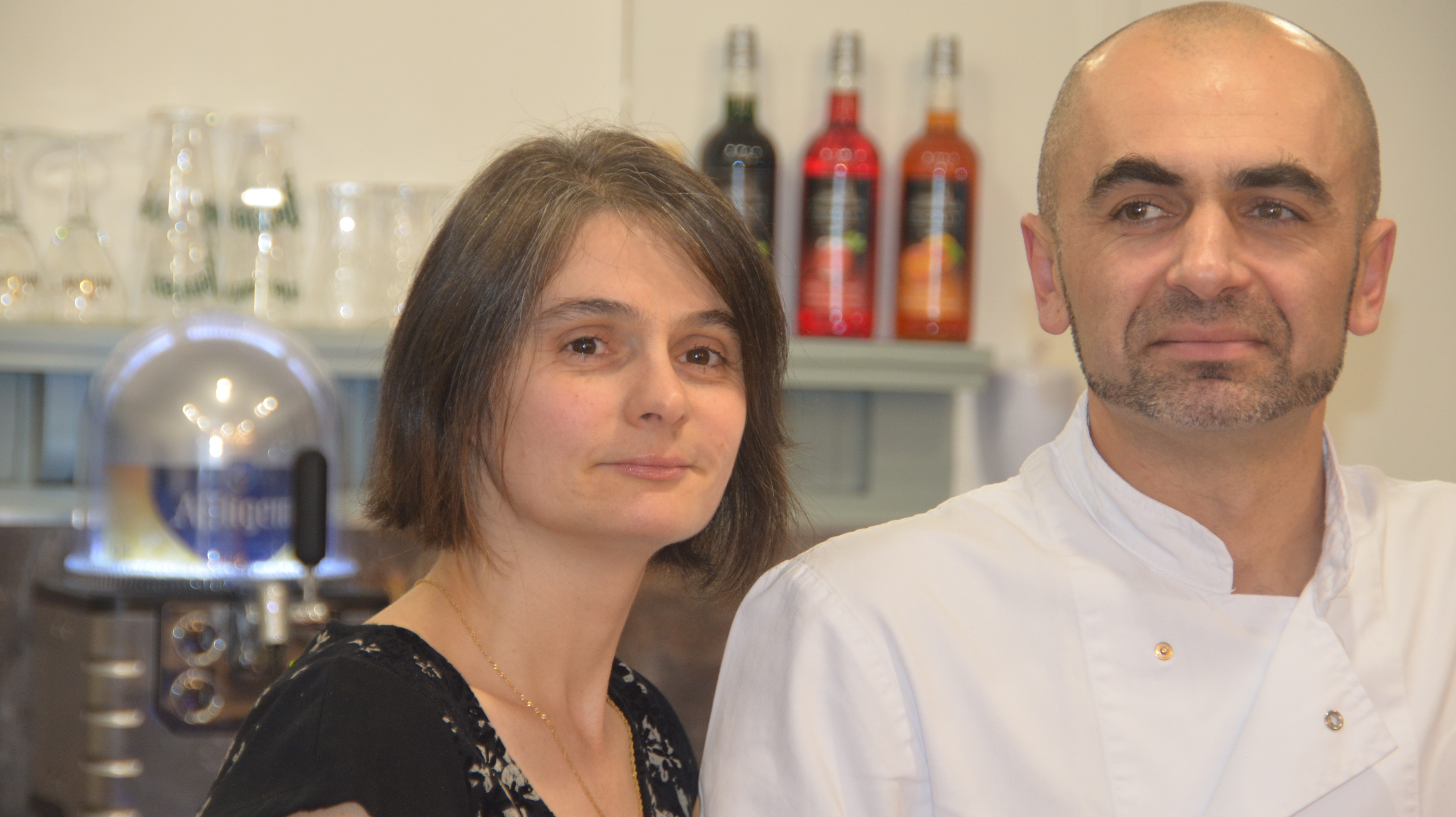 Nathalie et David Paillaud, nouveaux propriétaires du nouveau restaurant « MontResto » crédit photo LL