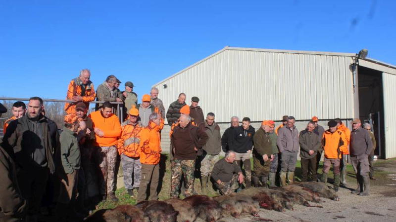Les chasseurs se sont mobilisés