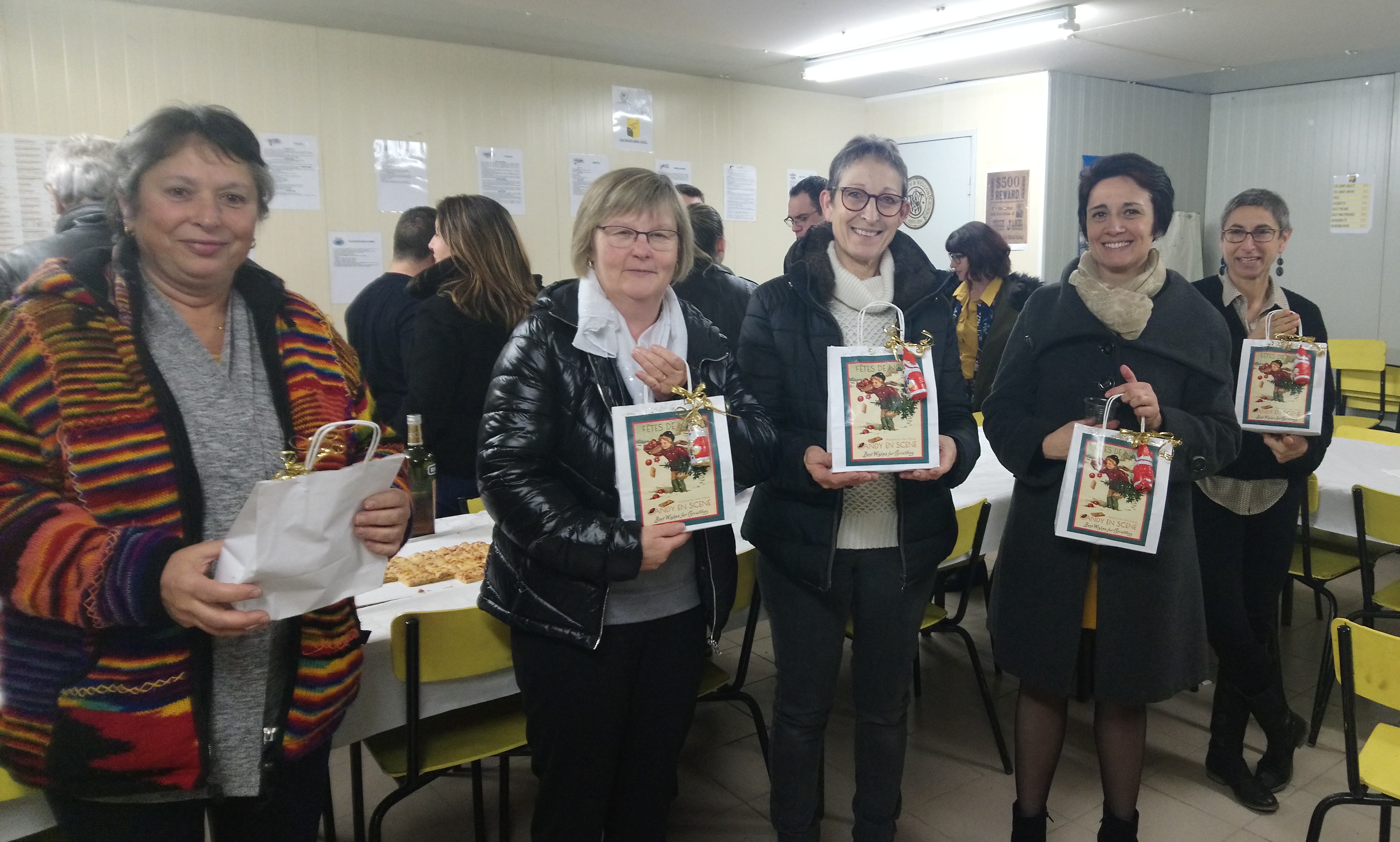 Un cadeau pour chacune de ces participantes !