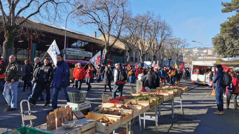 Un mouvement de grève bien suivi