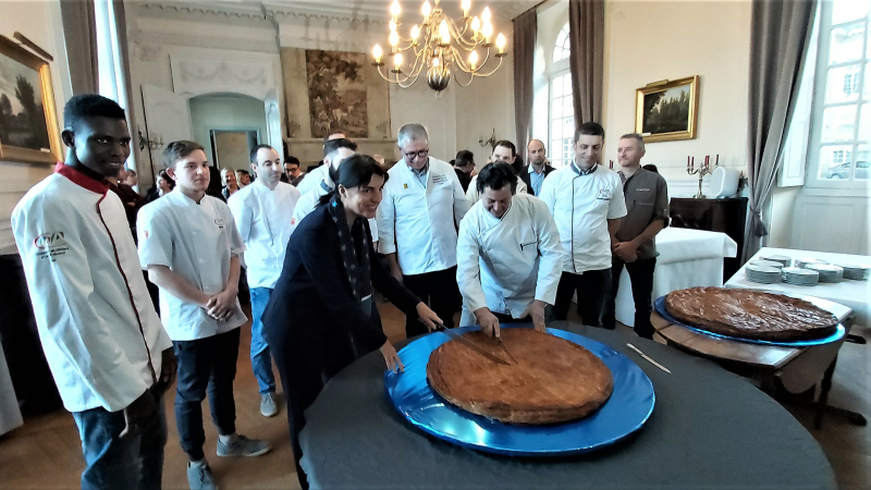la galette sans fève.