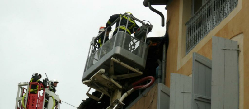 Important incendie rue Mirabeau