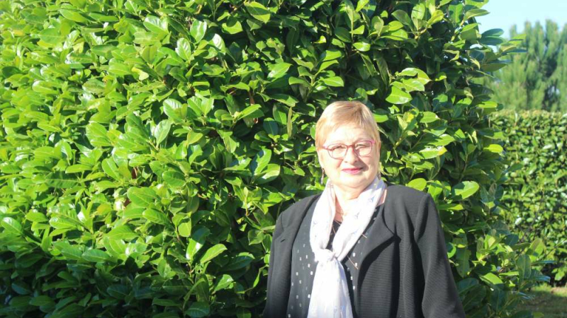 La cérémonie des voeux du maire, Josette Fitte