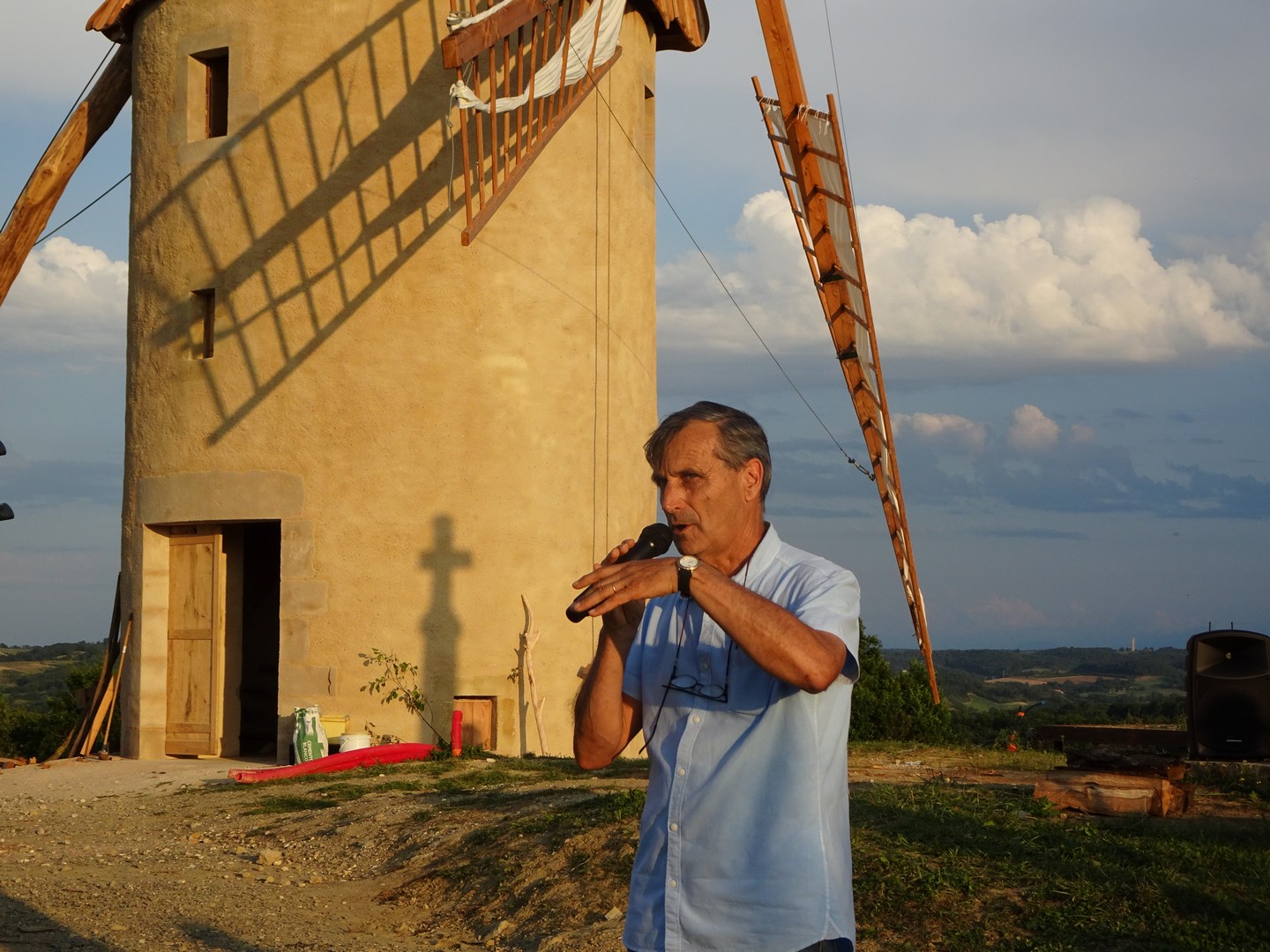  lain Ribolleda restera toujours associé au moulin ! 