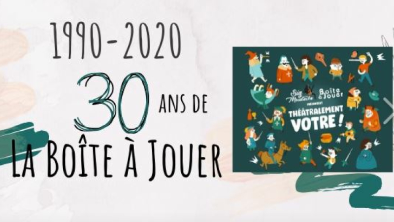 Week-end anniversaire pour la Boîte à Jouer, au Théâtre des Carmes