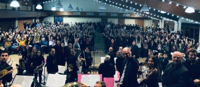 Belle soirée organisée par l'harmonie vicoise pour la Sainte-Cécile