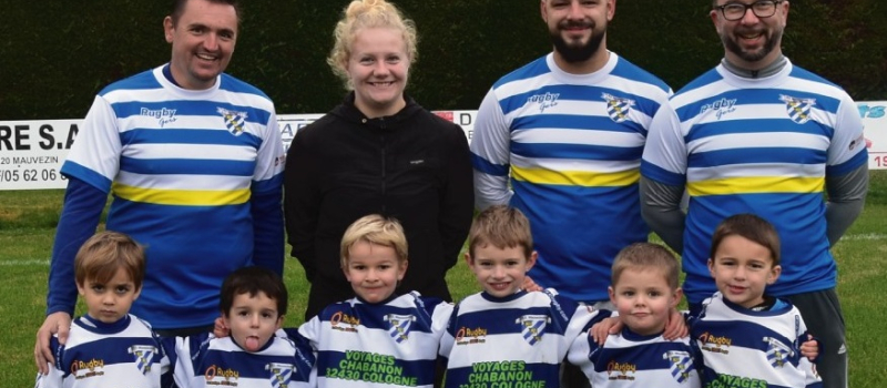 L'Ecole de Rugby recrute ! des moins de 6 ans 