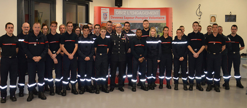 Le SDIS 32 accueille ses nouveaux pompiers volontaires