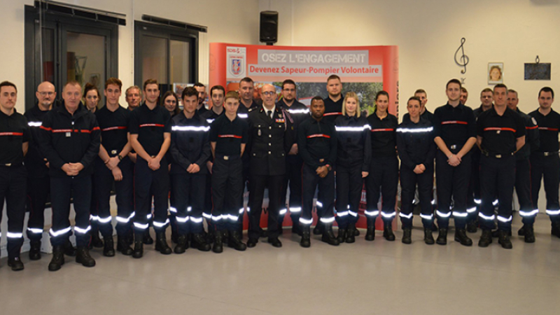 Le SDIS 32 accueille ses nouveaux pompiers volontaires