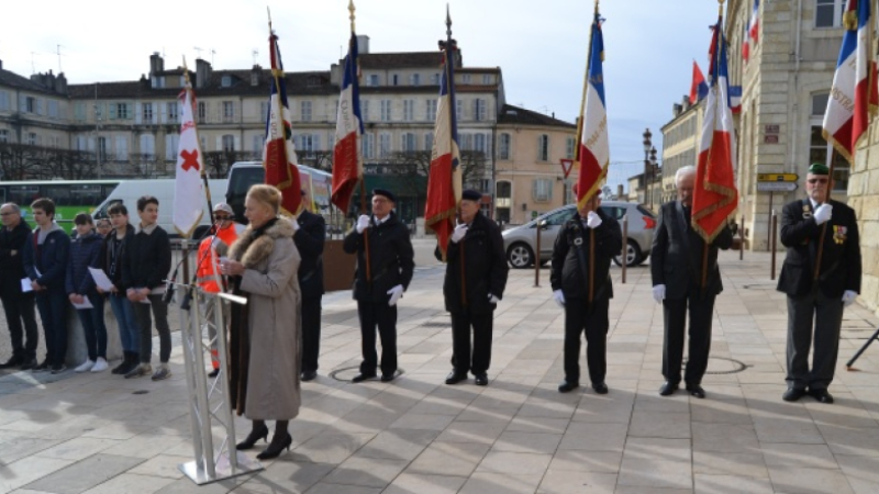 Commémoration de la libération du camp d' Auschwitz