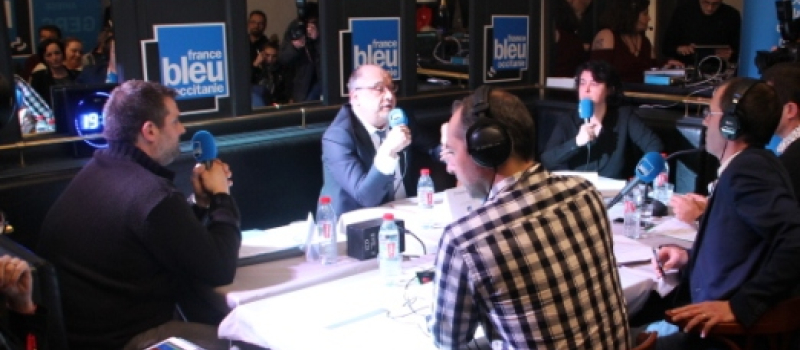 Trois listes en débat sur France bleu