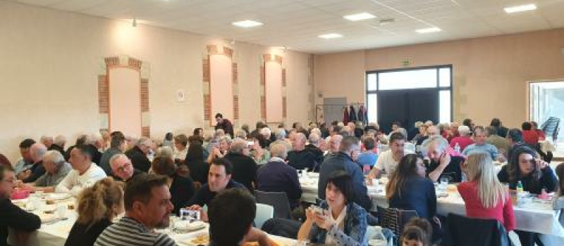 Banquet des chasseurs à Roquebrune