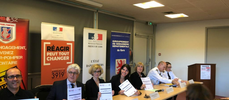 Le protocole de lutte contre les violences faites aux femmes signé à sept mains