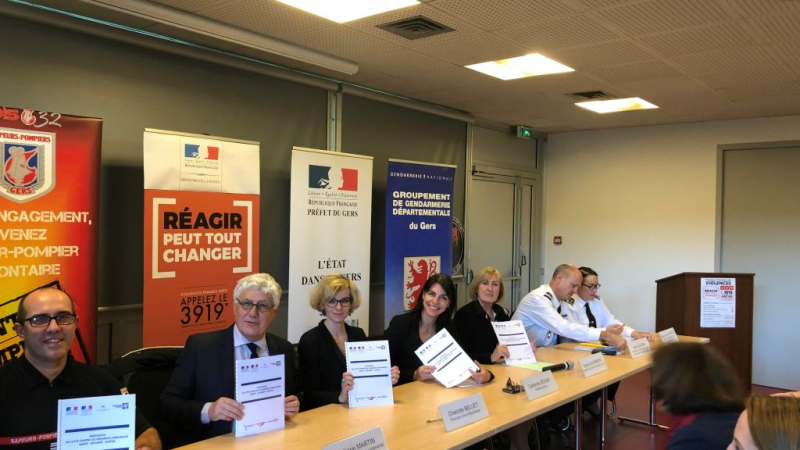 Le protocole de lutte contre les violences faites aux femmes signé à sept mains