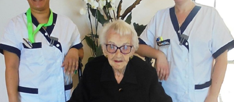 Madame Gabrielle Alquier a fêté ses 105 ans