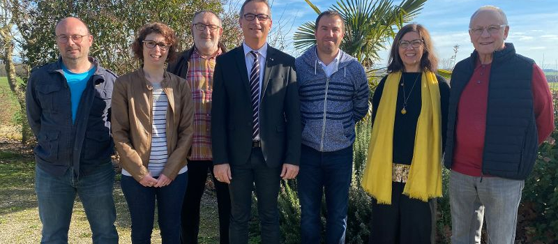 La liste «Donnons des couleurs à notre village » en campagne