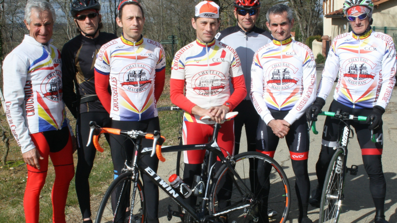 Le cyclo-club du madiranais en ordre de marche