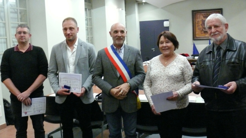 Quatre Condomois ont reçu la médaille de la ville