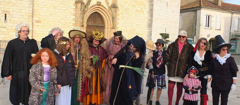 Monsieur Carnaval et sa fusée inter-sidérante 
