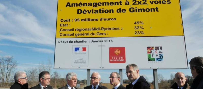 Philippe Martin se félicite du déblocage des crédits pour la déviation de Gimont