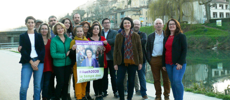 "Auch 2020, le temps des citoyens", dévoile sa liste 100% citoyenne