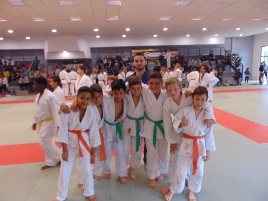 Des benjamins en tournoi en octobre 2019