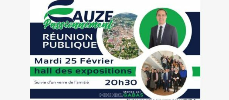 "Eauze passionnément" : réunion publique, ce mardi 25 février