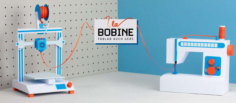 La Bobine Fablab Auch Gers : bientôt un an !