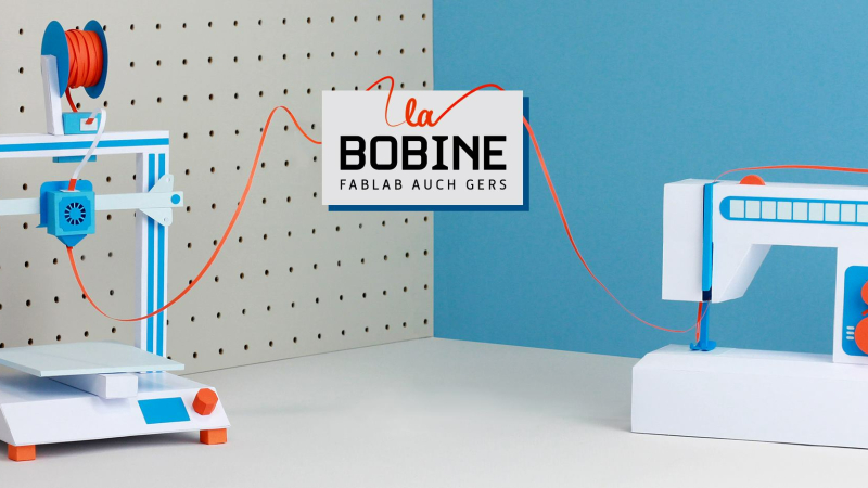 La Bobine Fablab Auch Gers : bientôt un an !