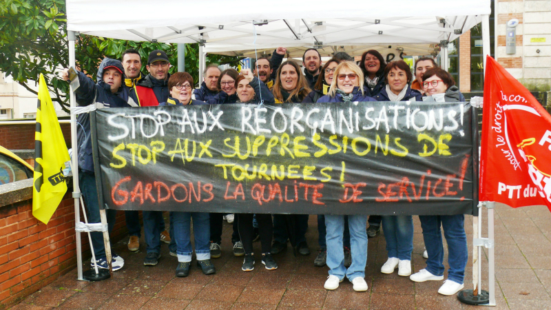 La grève des facteurs et factrices se durcit