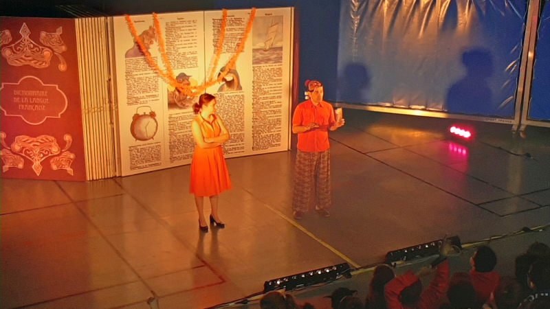 Théâtre vivant à l'école