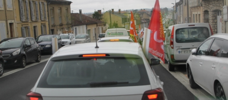 Opération escargot, «La lutte contre ce projet de retraite misérable n’est pas finie!» 