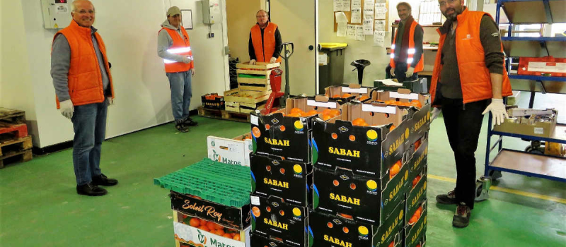 Le fonctionnement de la Banque Alimentaire dans cette période difficile