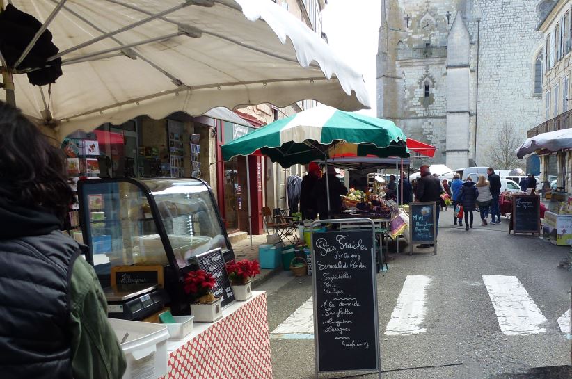 Marché de Lectoure - Avril 2019 