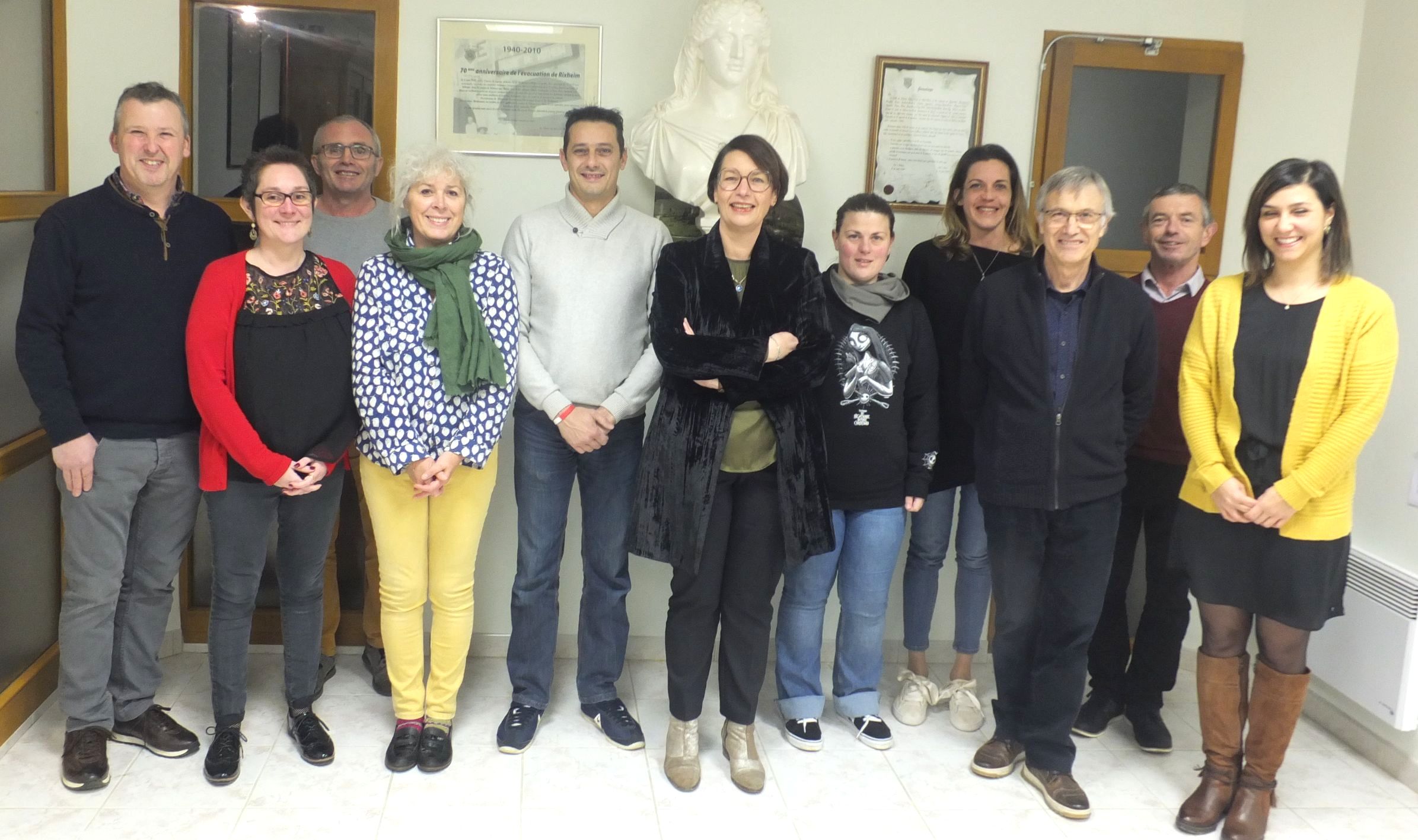 Les colistiers d'Ensemble pour Maignaut-Tauzia