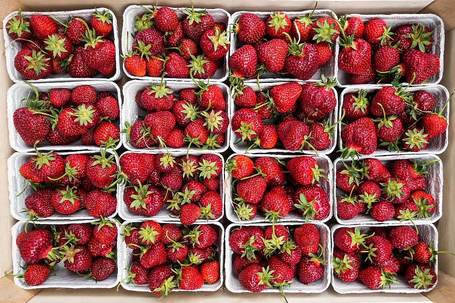 Les premières fraises de la saison - Illustration Piqsels.com