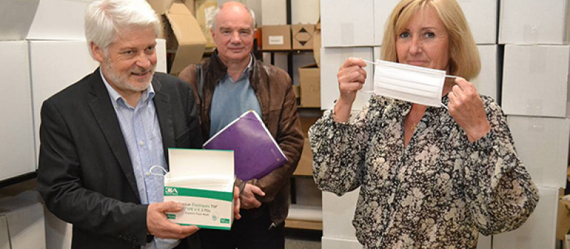 Plus de 252 000 masques livrés et distribués dans le Gers