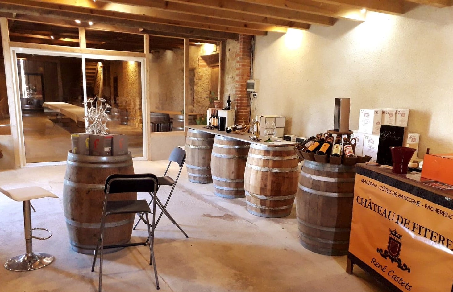 Le château de Fitère reste ouvert en cette période inédite - crédit photo Lionel Lemaire