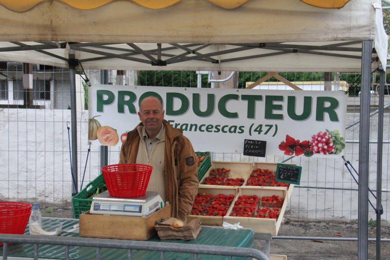 Les fraises du Lot-et-Garonne, leur réputation n'est plus à faire. Cela donne envie ! Photo Marc Le Saux
