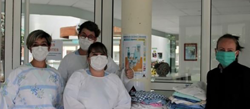 Fabrication de masques et surblouses
