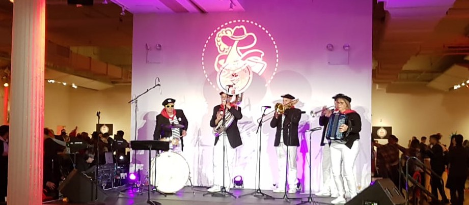 Le D'Artagnan Band à New-York en février 2020