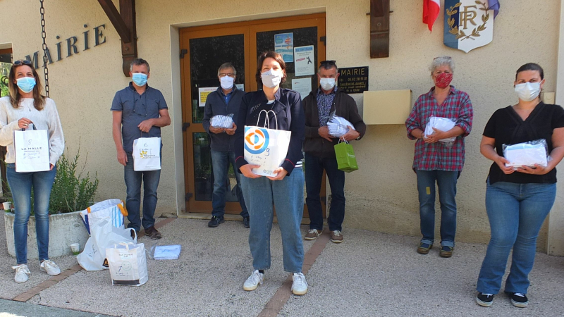 Les Maignautois, eux aussi, vont pouvoir sortir masqués