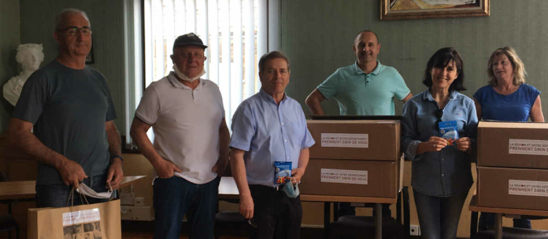 La distribution continue : le Canton d'Astarac Gimone a reçu sa dotation