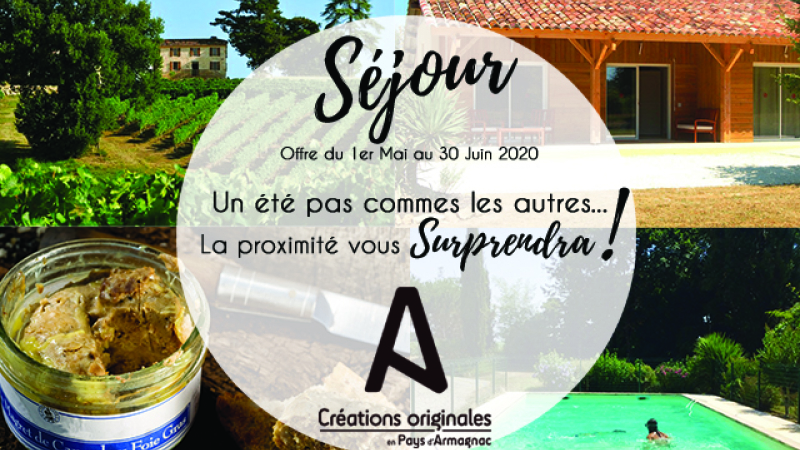 De belles initiatives pour la reprise touristique en Grand Armagnac !